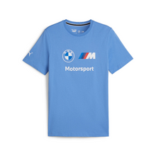 Genuine M Motorsport Logo Mens T Shirt Light Blue Tee Top Short Sleeve