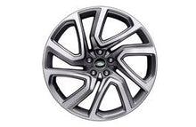 Land Rover Discovery 5 22" 5 Split Spoke Style 5025 Alloy Wheel Machine Polished Finish