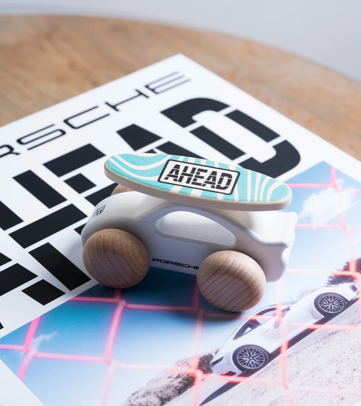 Porsche 911 wooden car – AHEAD