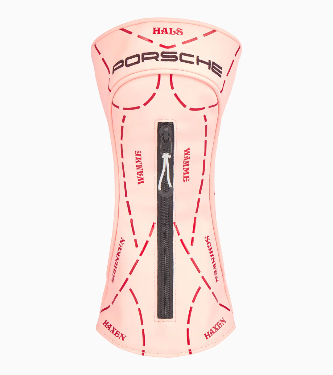 Headcover for golf driver – Pink Pig