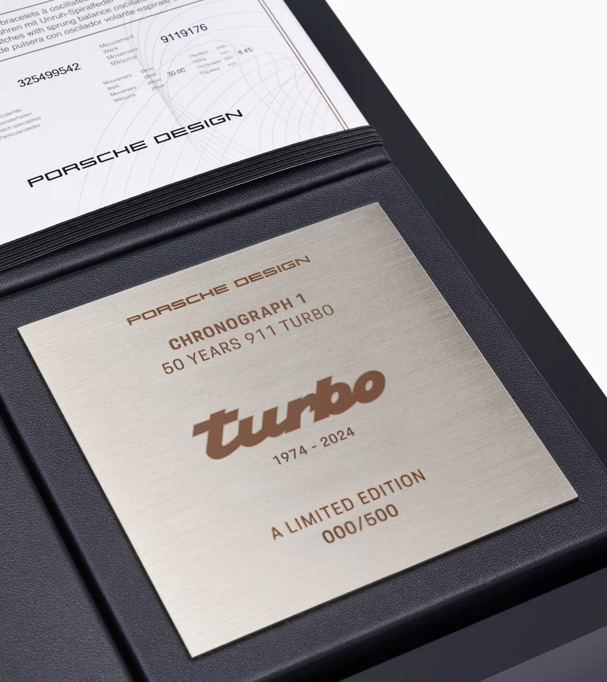 Porsche Chronograph 1 - 50 Years 911 Turbo Edition