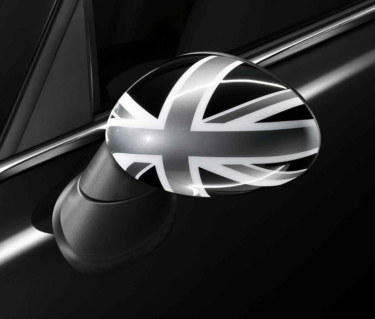 MINI genuine Black Jack mirror cap covers