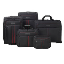 Jaguar F-Type 5 Piece Luggage Set - Black