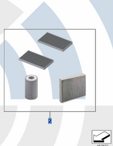Genuine BMW Minor Service Kit 88002475030 (F Gen X5, X6) Inc Rear Microfilter
