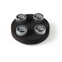 Jaguar Styled Tyre Valve Caps - Growler - Set of 4