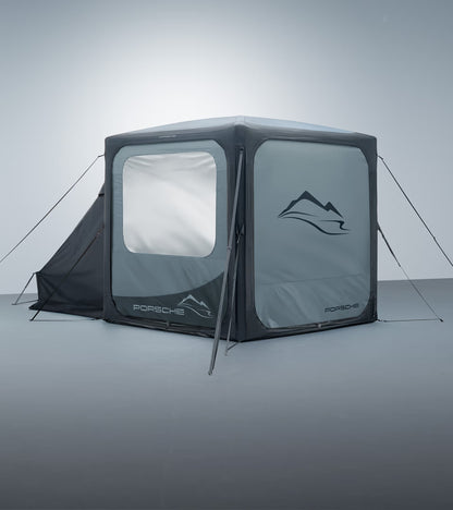Canopy tent side panel without a window